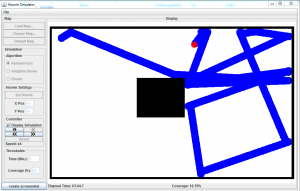 Simulation mit "RandomTurn"