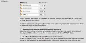 DNS-Server Einstellungen